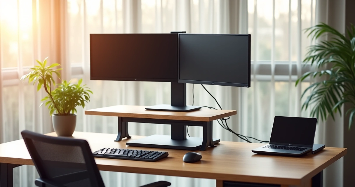 Best Sit-Stand Converters for Home Offices with Multiple Monitors in 2026